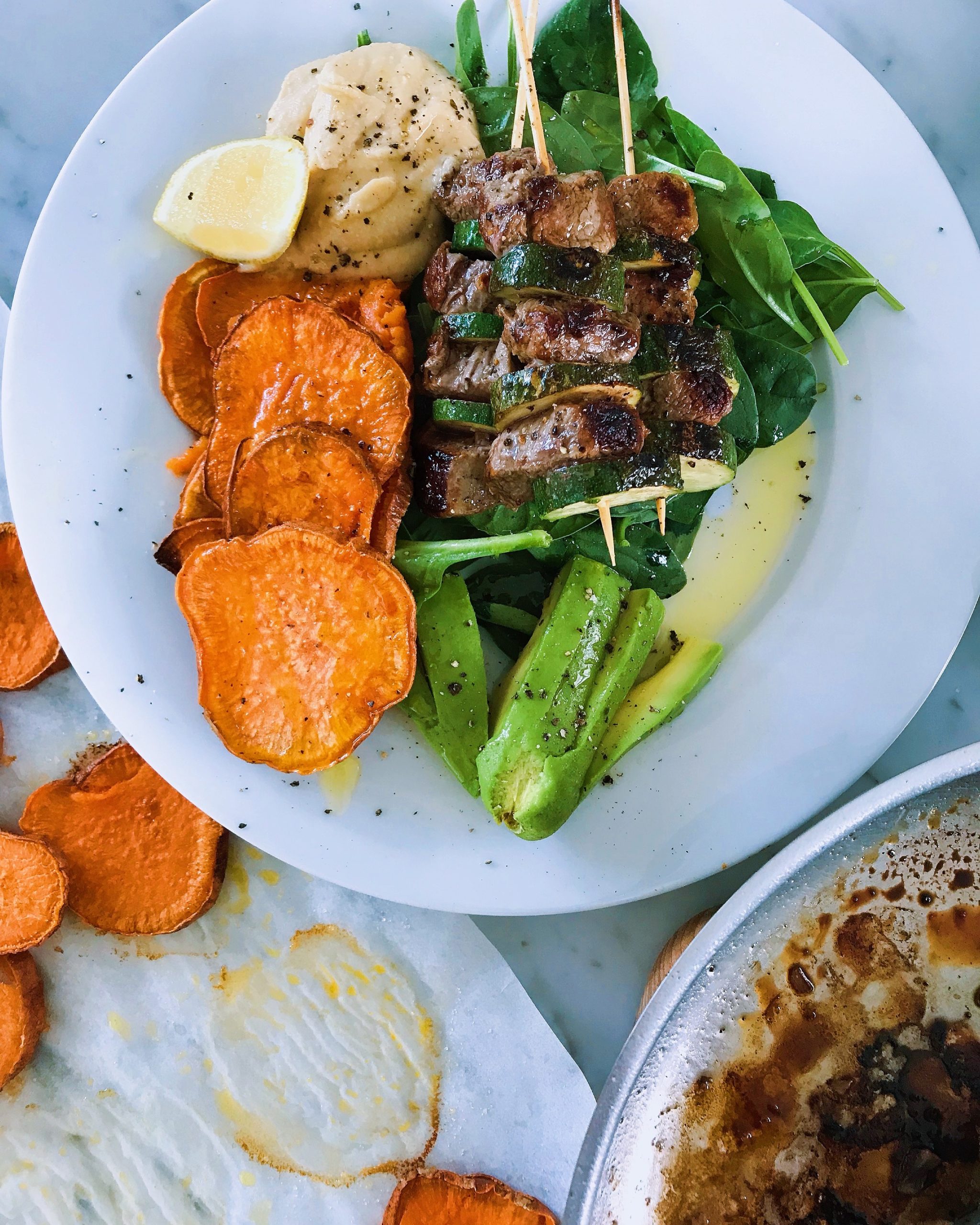 Lamb skewers
