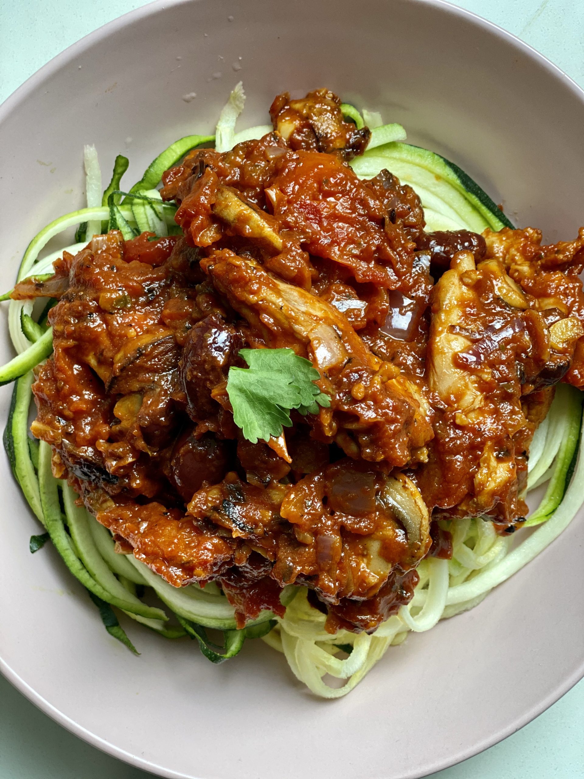 Cacciatore Zoodles Recipe by Hyper Fitness AU